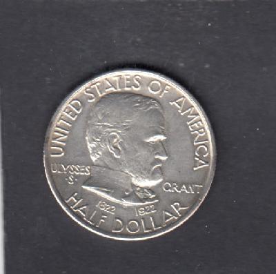 Beschrijving: 1/2 Dollar GRANT MEMORIAL